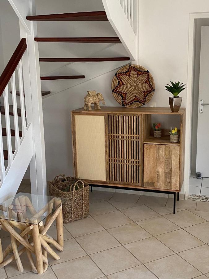 Villa Nomilou Beach Avec Acces Direct Plage Saint-Francois  Exteriér fotografie