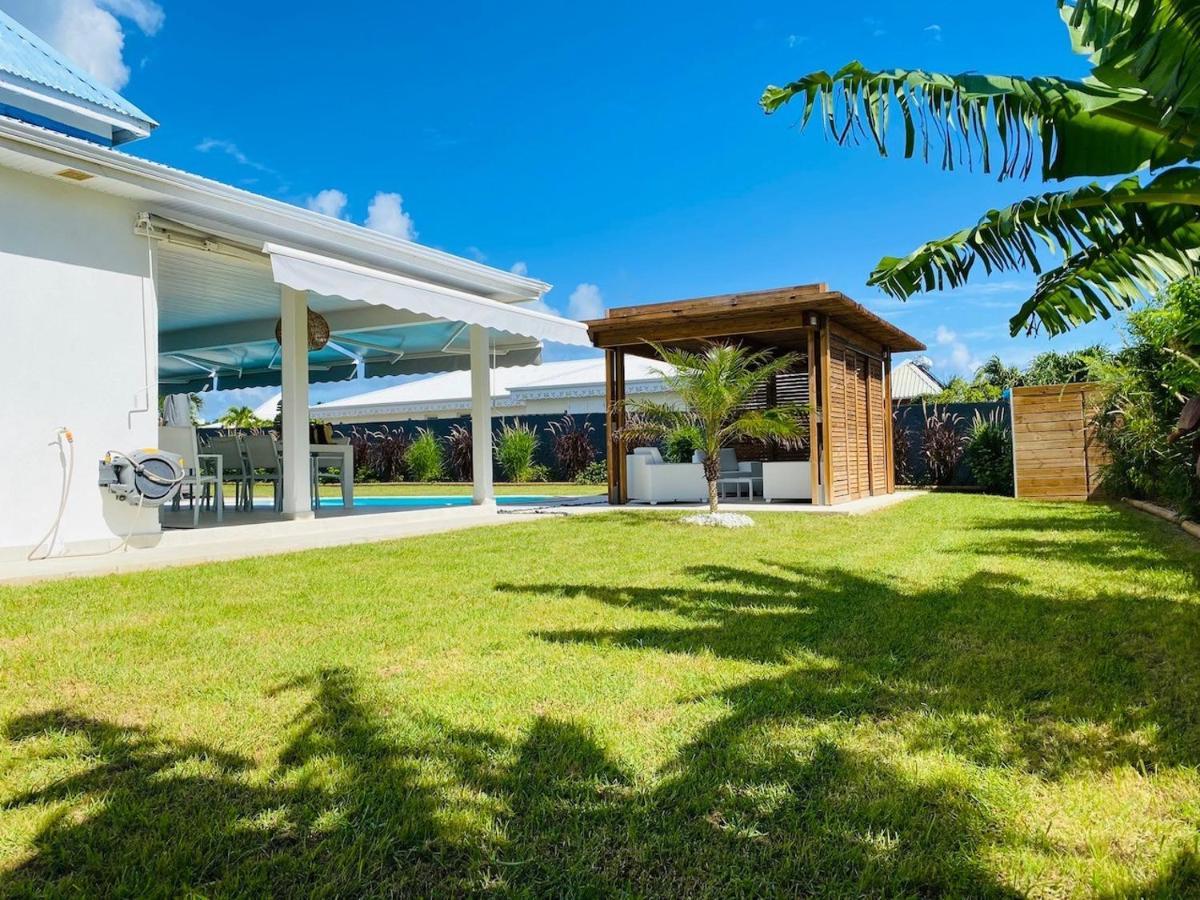 Villa Nomilou Beach Avec Acces Direct Plage Saint-Francois  Exteriér fotografie