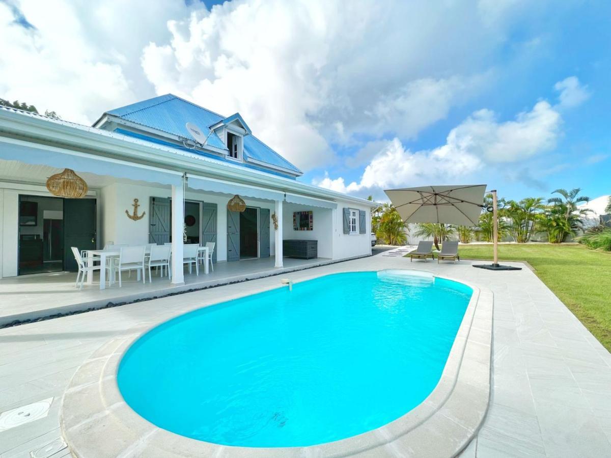 Villa Nomilou Beach Avec Acces Direct Plage Saint-Francois  Exteriér fotografie